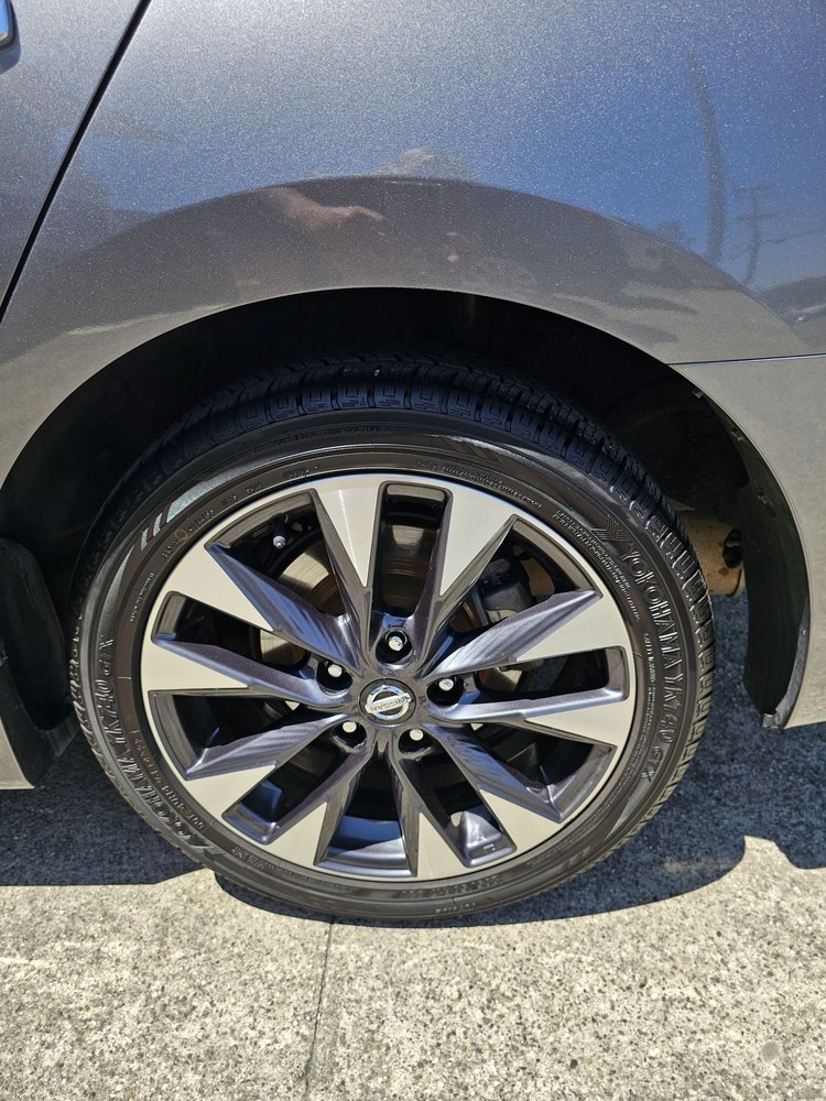 Polished Car Wheel